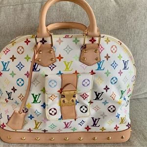 Rare GM SIZE Louis Vuitton Alma